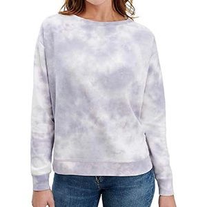 Splendid Women's Thermal Tie Dye Top Size L